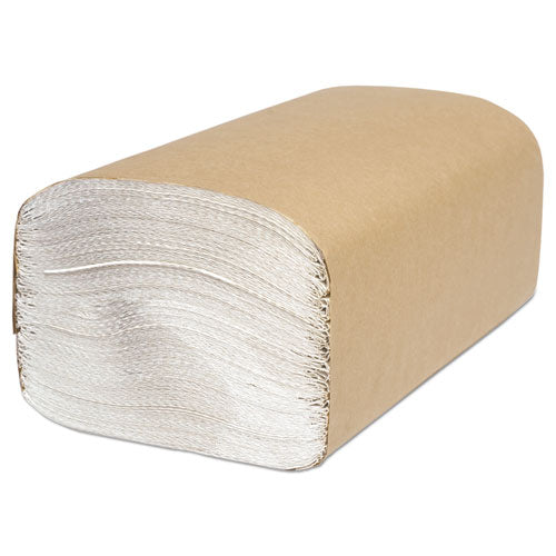Select Folded Towels, Multifold, 9 X 9.45, Natural, 250/pack, 16 Packs/carton