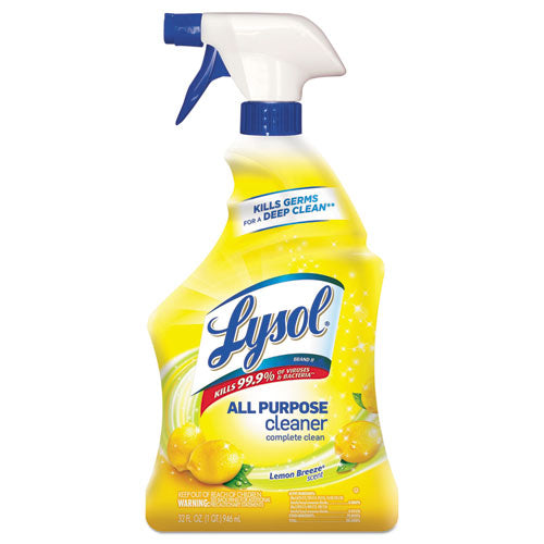 Ready-to-use All-purpose Cleaner, Lemon Breeze, 32 Oz Spray Bottle