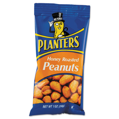 Honey Roasted Peanuts, 1.75 Oz Tube, 18/box, Ships In 1-3 Business Days