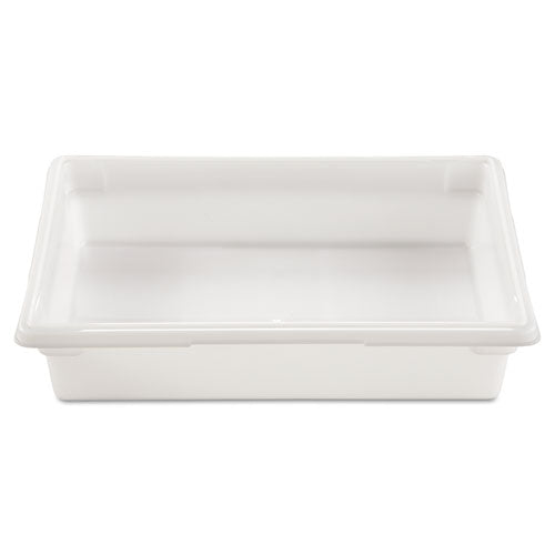 Rubbermaid FG350800WHT White Polyethylene Food Storage Box - 26 x