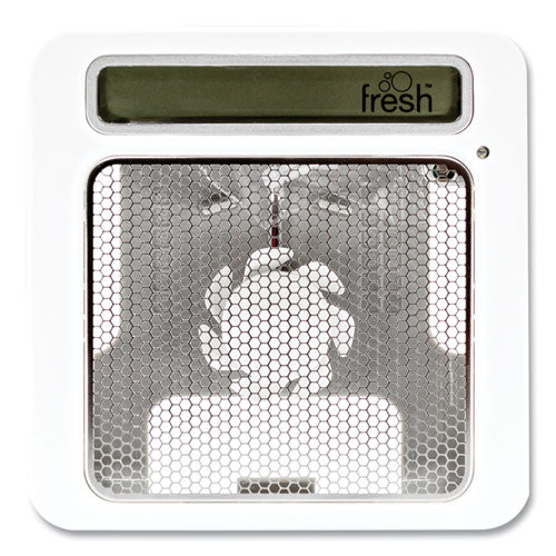 Ourfresh Dispenser, 5.34 X 1.6 X 5.34, White
