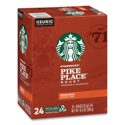 Pike Place Coffee K-cups Pack, 24/box, 4 Box/carton