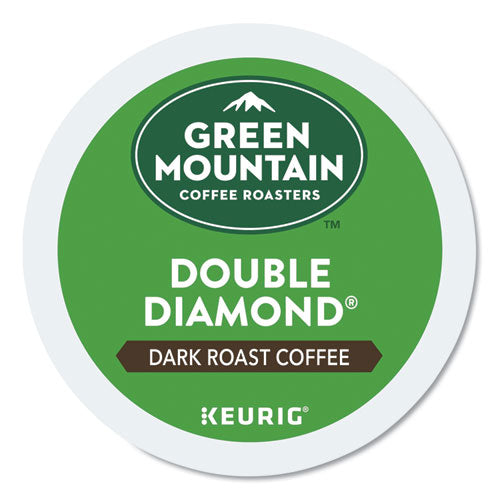 Double Black Diamond Extra Bold Coffee K-cups, 24/box