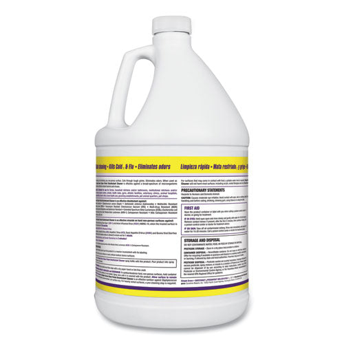 Clean Finish Disinfectant Cleaner, 1 Gal Bottle, Herbal, 4/ct