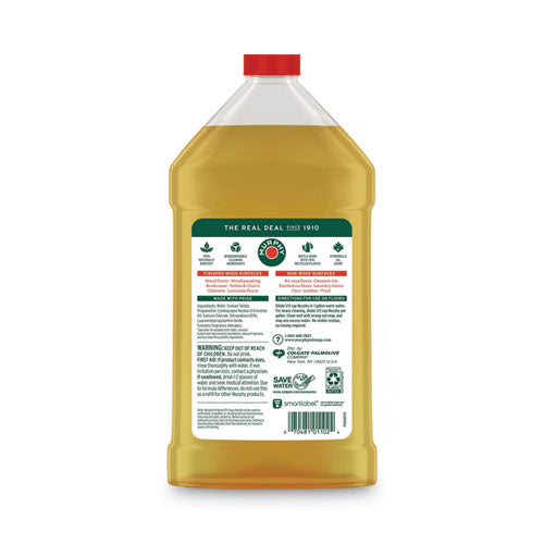 Murphy Oil Soap Wood Cleaner - Ready-To-Use Oil - 32 fl oz (1 quart) - Bottle - 9/Carton - Gold