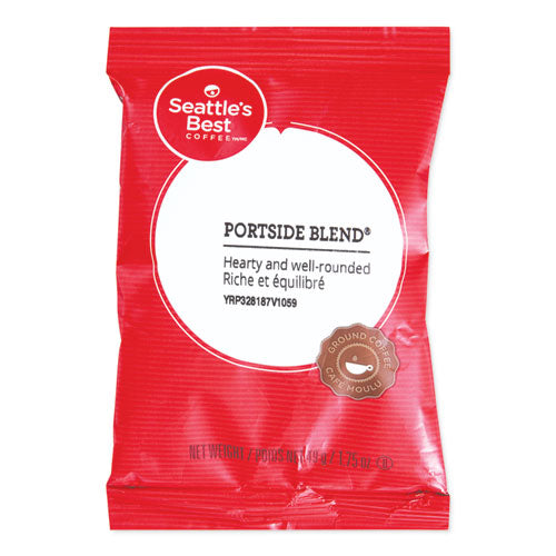 Premeasured Coffee Packs, Decaf Portside Blend, 2.6 Oz Packet, 72/carton