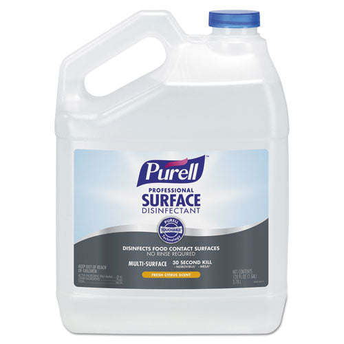 Professional Surface Disinfectant, Fresh Citrus, 1 Gal Bottle, 4/carton