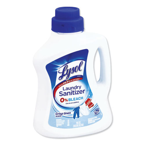 Laundry Sanitizer, Liquid, Crisp Linen, 41 Oz, 6/carton