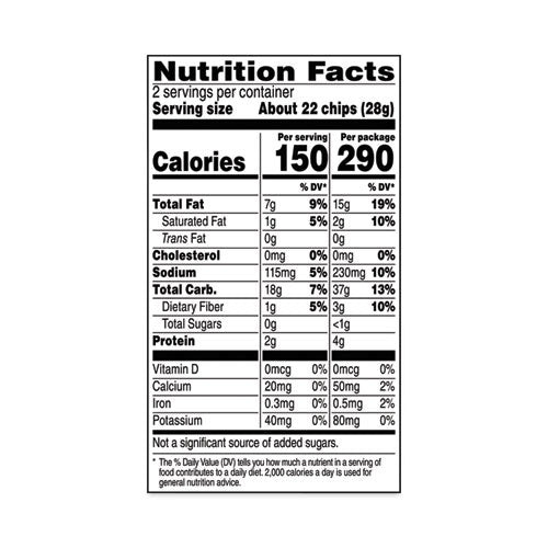 Bite Size Tortilla Chips, 2 oz Bag, 64 Bags/Carton, Ships in 1-3 Business Days Bite Size Tortilla Chips, 2 oz Bag, 64 Bags/Carton, Ships in 1-3 Business Days