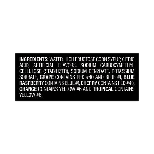 Giant Tropical Freezies Ice Pops, 5.5 oz Tube, Fruit Punch, Guava, Mango, Pineapple, 50/Carton, Ships in 1-3 Business Days Giant Tropical Freezies Ice Pops, 5.5 oz Tube, Fruit Punch, Guava, Mango, Pineapple, 50/Carton, Ships in 1-3 Business Days