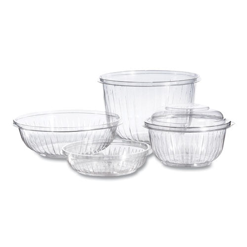 Presentabowls Bowl/lid Combo-paks, 48 Oz, Clear, Plastic, 126/carton
