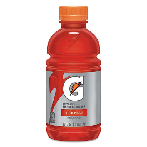 G-series Perform 02 Thirst Quencher, Orange, 12 Oz Bottle, 24/carton