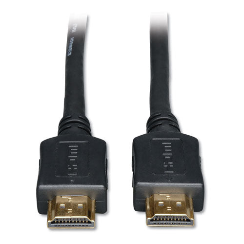 High Speed Hdmi Flat Cable, Ultra Hd 4k, Digital Video With Audio (m/m), 6 Ft, Black