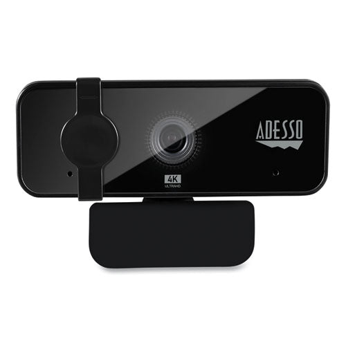 Cybertrack H6 4k Usb Fixed Focus Webcam With Microphone, 3840 Pixels X 2160 Pixels, 8 Mpixels, Black