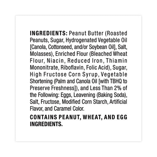 Homestyle Peanut Butter Cookies, 2.5 oz Pack, 2 Cookies/Pack, 60 Packs/Carton, Ships in 1-3 Business Days Homestyle Peanut Butter Cookies, 2.5 oz Pack, 2 Cookies/Pack, 60 Packs/Carton, Ships in 1-3 Business Days