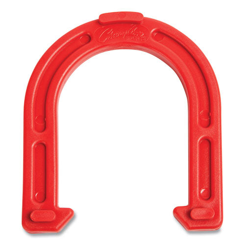 Indoor/outdoor Rubber Horseshoe Set, 4 Rubber Horseshoes, 2 Rubber Mats, 2 Plastic Dowels