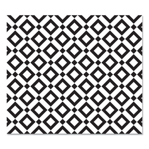 Fashionmat Chair Mat, Rectangular, 35 X 40, Diamonds