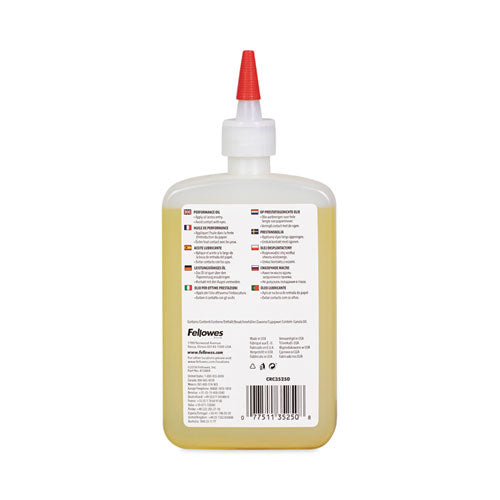 GBC Shredder Oil, 16-oz. Bottle (SWI1760049)
