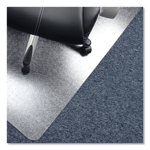 Cleartex Advantagemat Phthalate Free Pvc Chair Mat For Low Pile Carpet, 53 X 45, Clear