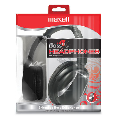 Bass 13 Wireless Headphone With Mic, Black