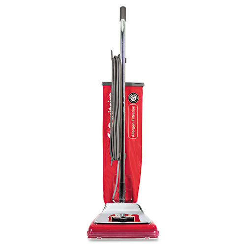 Tradition Upright Vacuum Sc888k, 12" Cleaning Path, Chrome/red