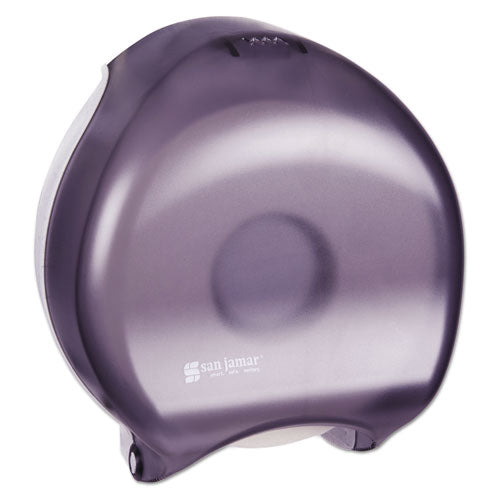 Single 9" Jumbo Tissue Dispenser, Oceans, 10.25 X 5.63 X 12, Transparent Black Pearl