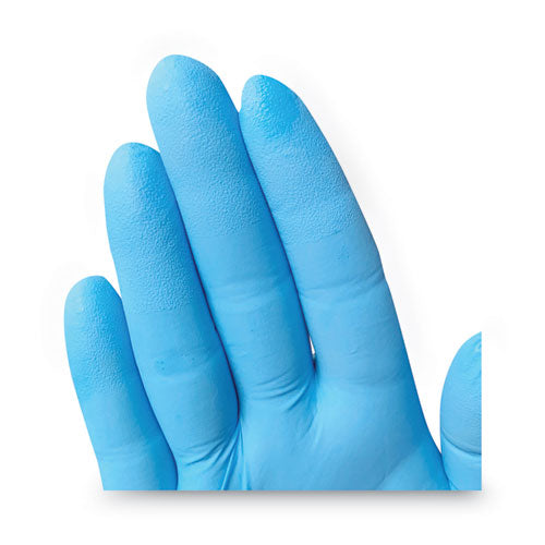 G10 Comfort Plus Blue Nitrile Gloves, Light Blue, Large, 100/box