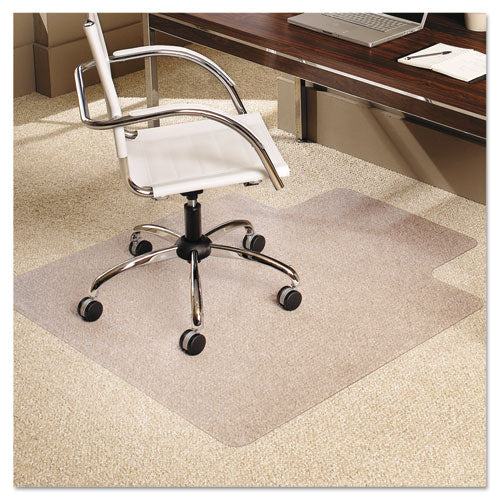 Everlife Moderate Use Chair Mat For Low Pile Carpet, Rectangular, 46 X 60, Clear