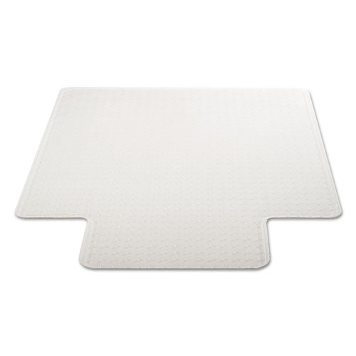 Duramat Moderate Use Chair Mat For Low Pile Carpet, 45 X 53, Wide Lipped, Clear