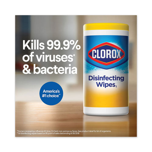 Disinfecting Wipes, 7 X 8, Fresh Scent, 35/canister