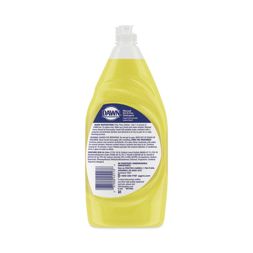 Manual Pot/pan Dish Detergent, Lemon, 38 Oz Bottle