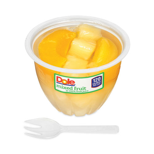 Mixed Fruit In 100% Fruit Juice Cups, Peaches/pears/pineapple, 7 Oz Cup, 12/box, Ships In 1-3 Business Days
