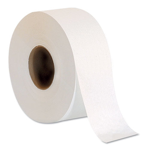 Jumbo Jr. Bath Tissue Roll, Septic Safe, 2-ply, White, 3.5" X 1,000 Ft, 8 Rolls/carton