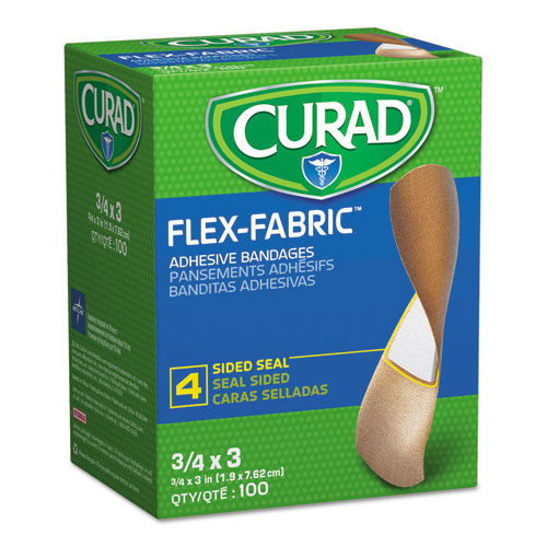 Flex Fabric Bandages, Knuckle, 1.5 X 3, 100/box