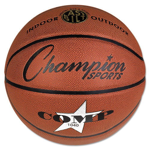 Composite Basketball, Official Intermediate Size, Brown