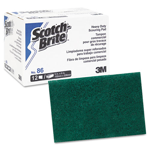 5 of 3M Scotch Brite Heavy Duty Scour Green Pads 6x9 Powerful Scrubbing /  Scrub