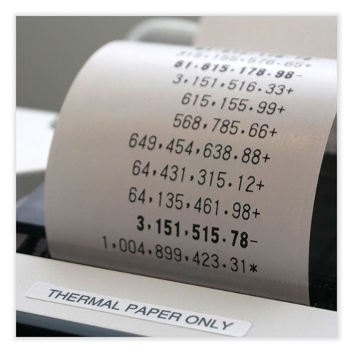 El-t3301 Thermal Printing Calculator, Black Print, 8 Lines/sec