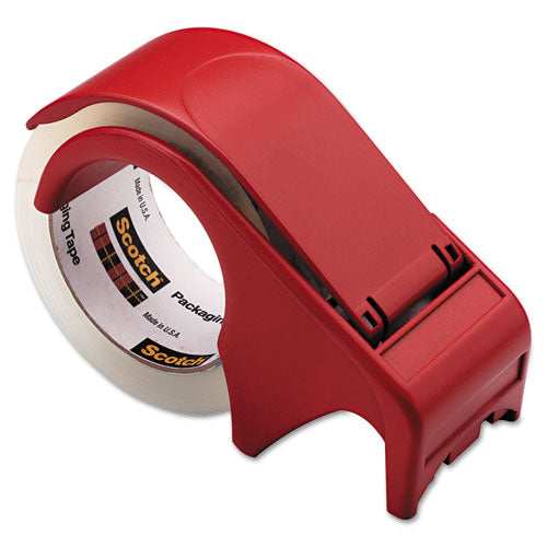 Compact And Quick Loading Dispenser For Box Sealing Tape, 3" Core, For Rolls Up To 2" X 50 M, Gray