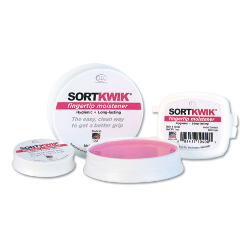 Sortkwik Fingertip Moisteners, 1.75 Oz, Pink