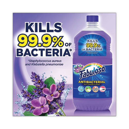 Antibacterial Multi-purpose Cleaner, Lavender Scent, 169 Oz Bottle, 3/carton