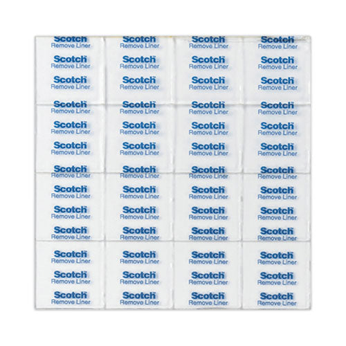 Removable Clear Mounting Squares, Holds Up To 0.33 Lbs, 0.69 X 0.69, Clear, 35/pack