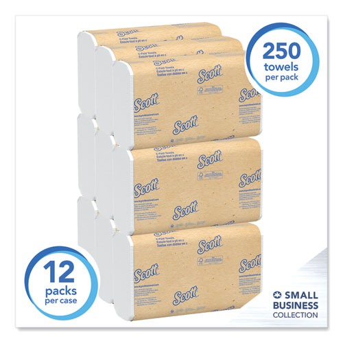 Multi-fold Towels, Absorbency Pockets, 1-ply, 9.2 X 9.4, White, 250 Sheets/pack