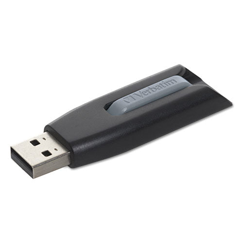 Store 'n' Go V3 Usb 3.0 Drive, 64 Gb, Black/gray