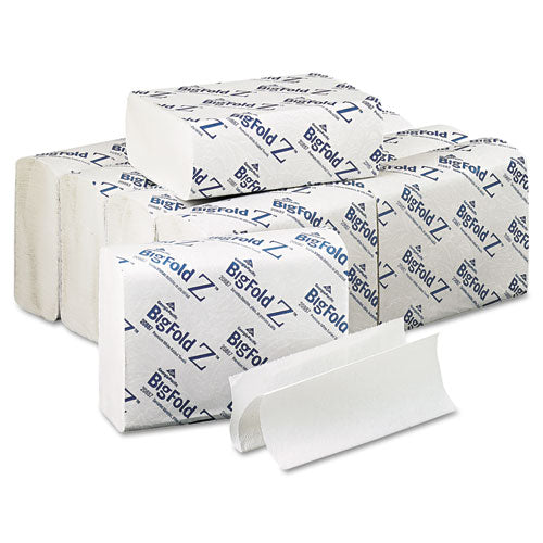 Pacific Blue Ultra Z-fold Folded Paper Towels, 1-ply, 8 X 11, White, 260/pack, 10 Packs/carton