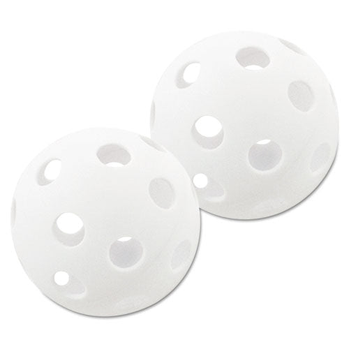 Plastic Baseballs, 9" Diameter, White, 12/set