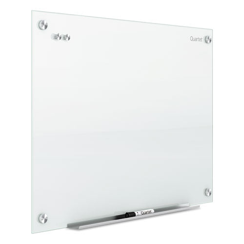 Infinity Glass Marker Board, 48 X 36, White Surface