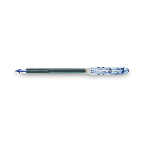 Neo-gel Gel Pen, Stick, Fine 0.7 Mm, Blue Ink, Blue Barrel, Dozen