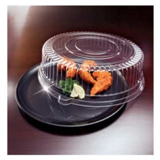 Party Tray 18" Round Tray & Dome Lid Ops 25/Case